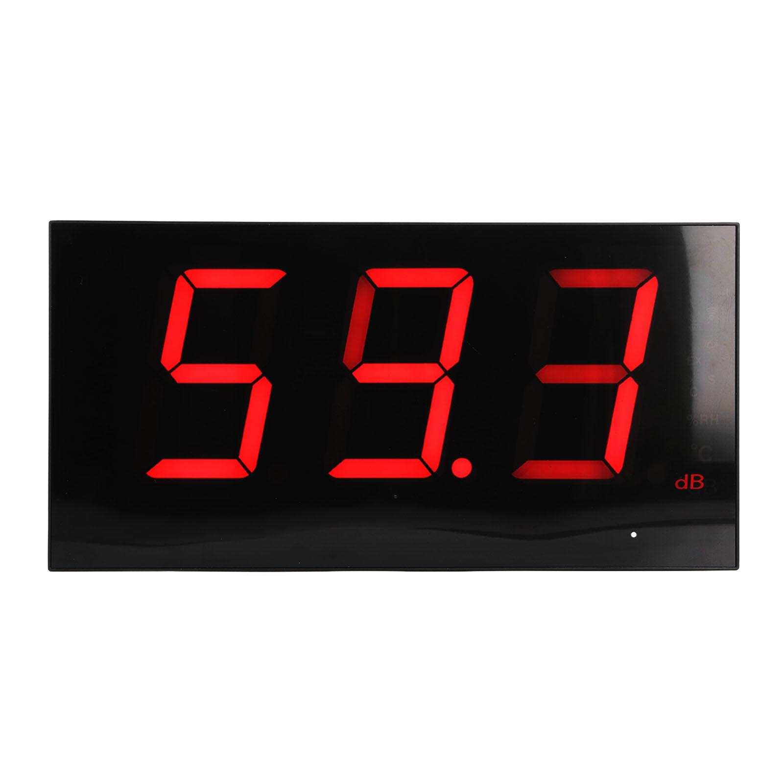 

Wall Mounted Decibel Meter High Accuracy Wide Measuring Range USB Wall Hanging Sound Level Meter for Noise Monitoring