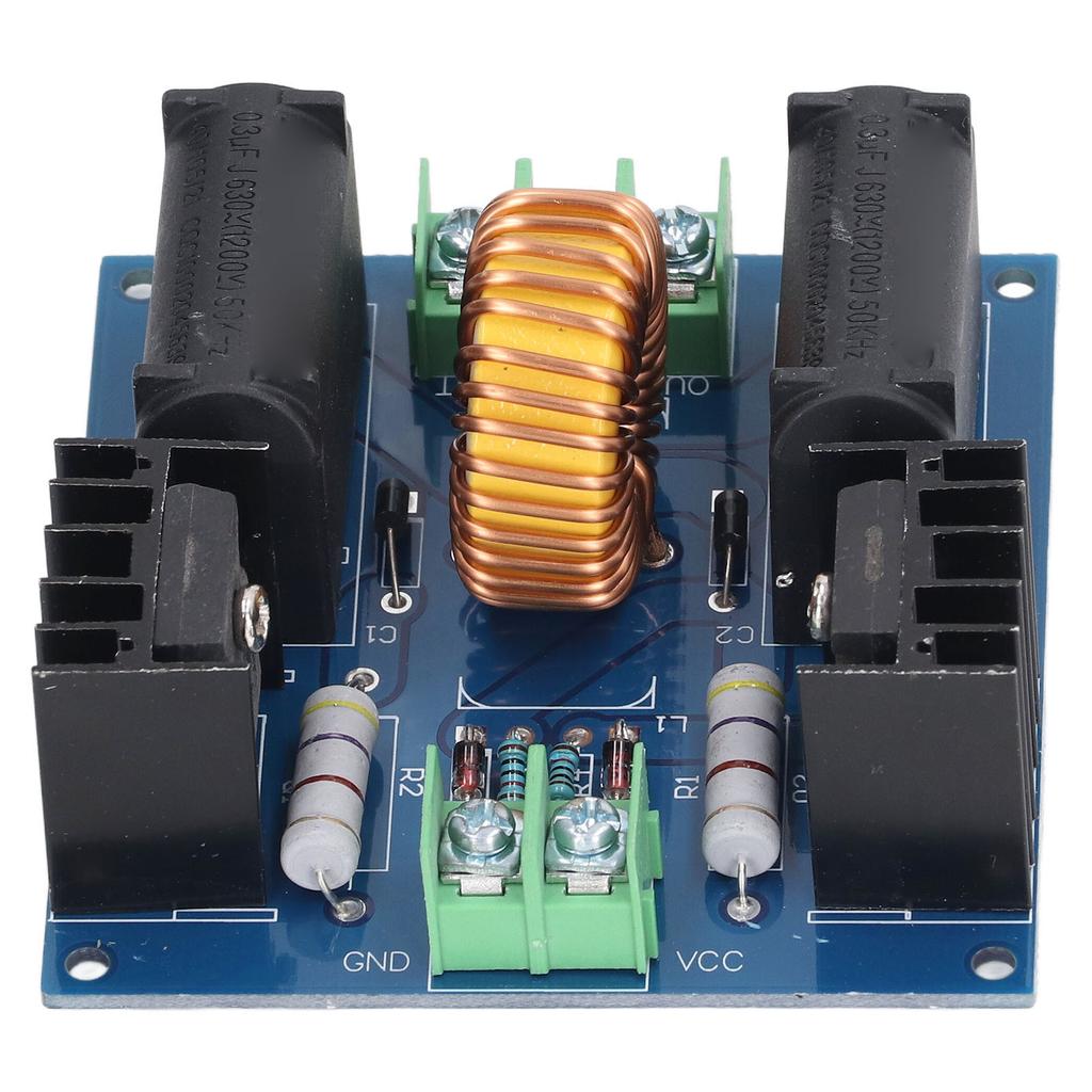 ZVS Driver Module 24V Input No Load 3A Current ABS 300W Induction Heating Board for Industry DC 12‑3