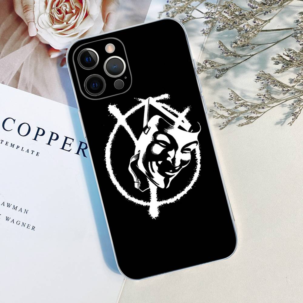 Horror Movie V For V-vendettaS For IPhone 17 16 16e 15 14 13 12 11 Pro Max Mini Plus Phone Case