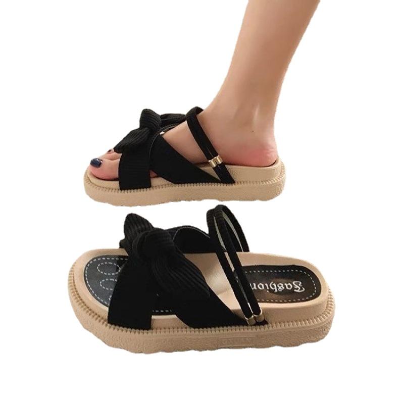 New Fashion Summer Sandals Women 'S Temperament New Fashion Platform Roman Flat Shoes Outdoor Beach Sports Comfort Shoes