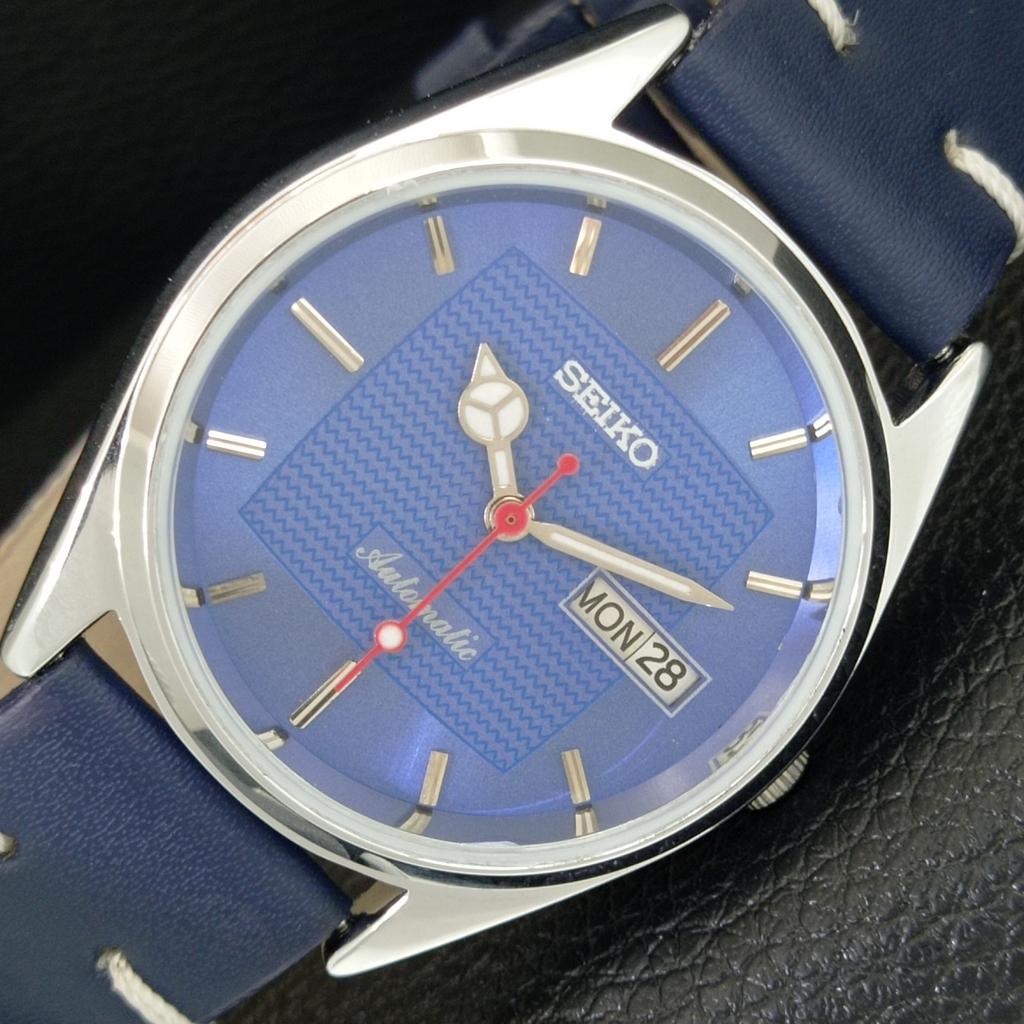 

ВИНТАЖНЫЕ АВТОМАТИЧЕСКИЕ SEIKO 6309A ВОССТАНОВЛЕННЫЕ ЯПОНСКИЕ МУЖСКИЕ ЧАСЫ С СИНИМ ЦИФЕРБЛАТОМ a443232-1