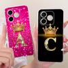 Für Honor 600 Lite Honor600 2026 Modische Krone Buchstaben Handyhülle Für Honor 600 600Lite 5G Weiche Silikon TPU Hüllen