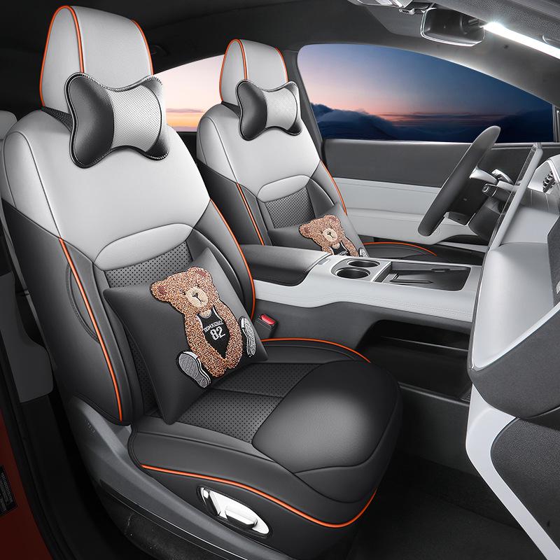 XPENG G6 2023 Leather Car Seat Covers: All-Season, Full Coverage for Electric Models