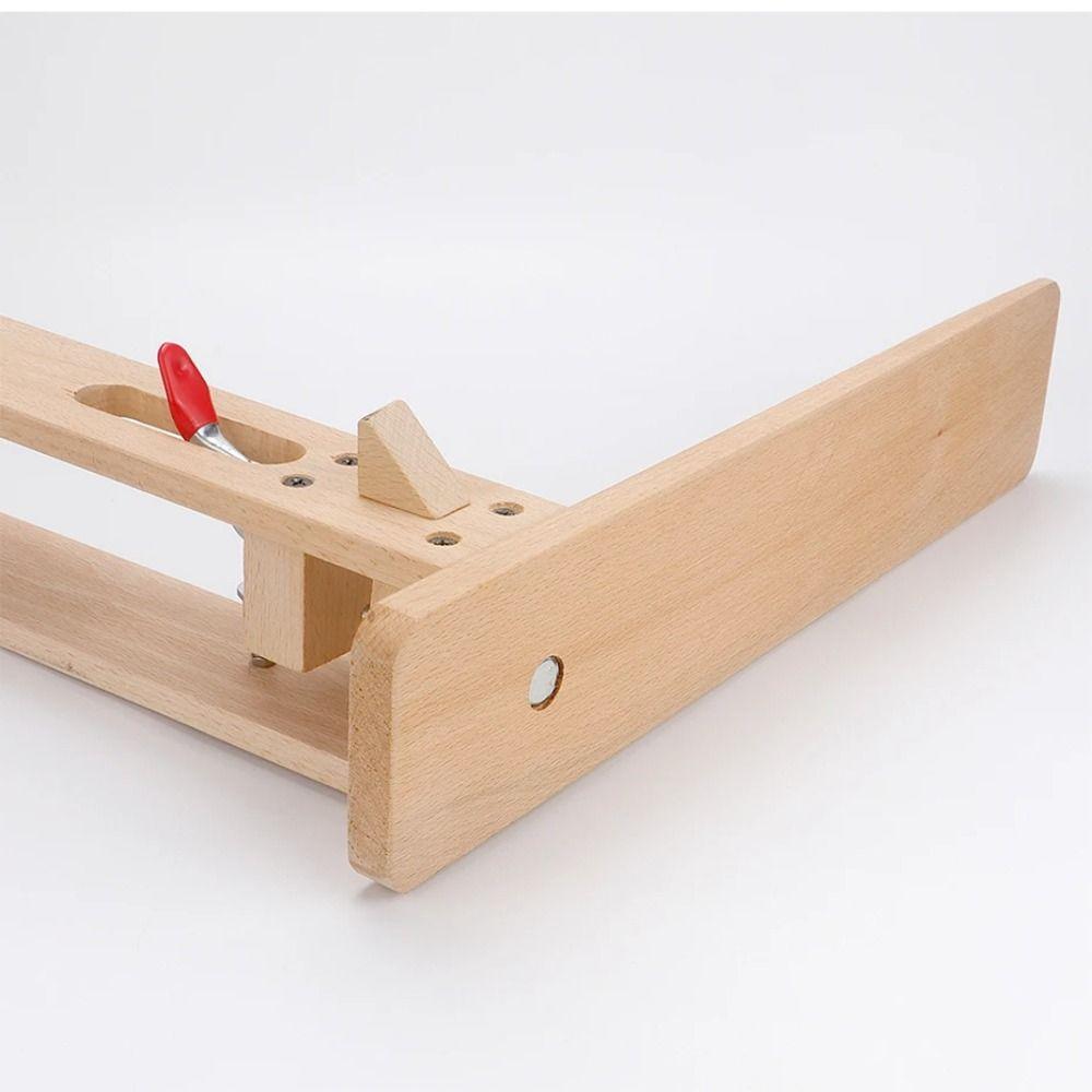 Holz Faltbare Holzklemme Handnähen Lederwerkzeug Holz Nähklemme DIY Werkzeuge