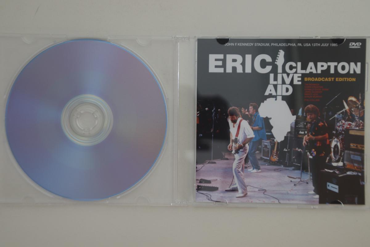 

DVD ERIC CLAPTON - Live Aid Broadcast Edition NONE NOT ON LABEL Unknown Rock Used