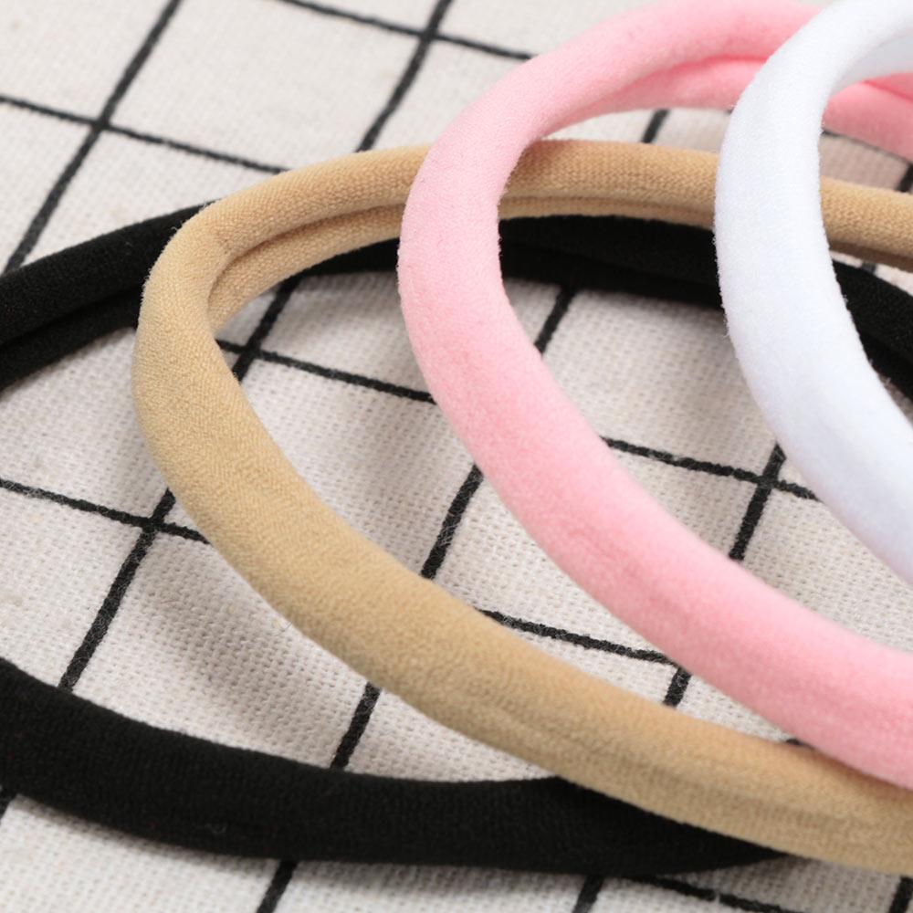 Skinny Children for Girls Boys Nylon 10pcs/set Elastic Hair Accessories Headwear Hairwear Headband