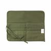 Canvas Brush Roll Multiple Compartments Organization Rollup Paint Case Portable Paintbrush