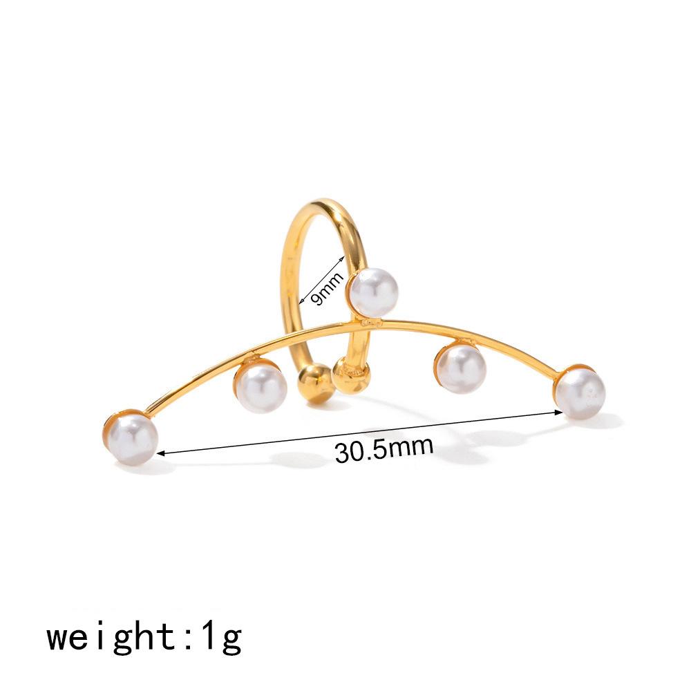 

18-каратное золото, бриллианты, циркон, женские серьги-клипсы из титановой стали, без отверстий, премиум-серьги Niche 18K (sold by the unit)