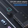 For Phone IPad Splitter Quick Charge 12V 24V Cigarette Lighter 3.0 Car Charger Adapter 4 Port USB Charging Socket 171W