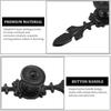 4pcs Vintage Style Zinc Alloy Drawer Handles Knob,furniture Pull Drawer Cabinet Cupboard With Screws Home Decoration(black)