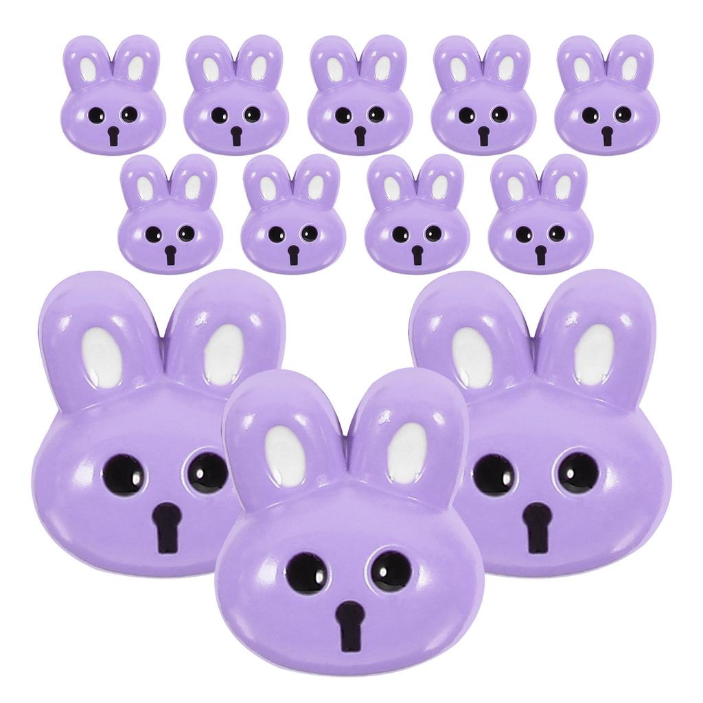 12 Pcs Decorative Buttons Embellishments Clothes Colorful Clothing Decoration