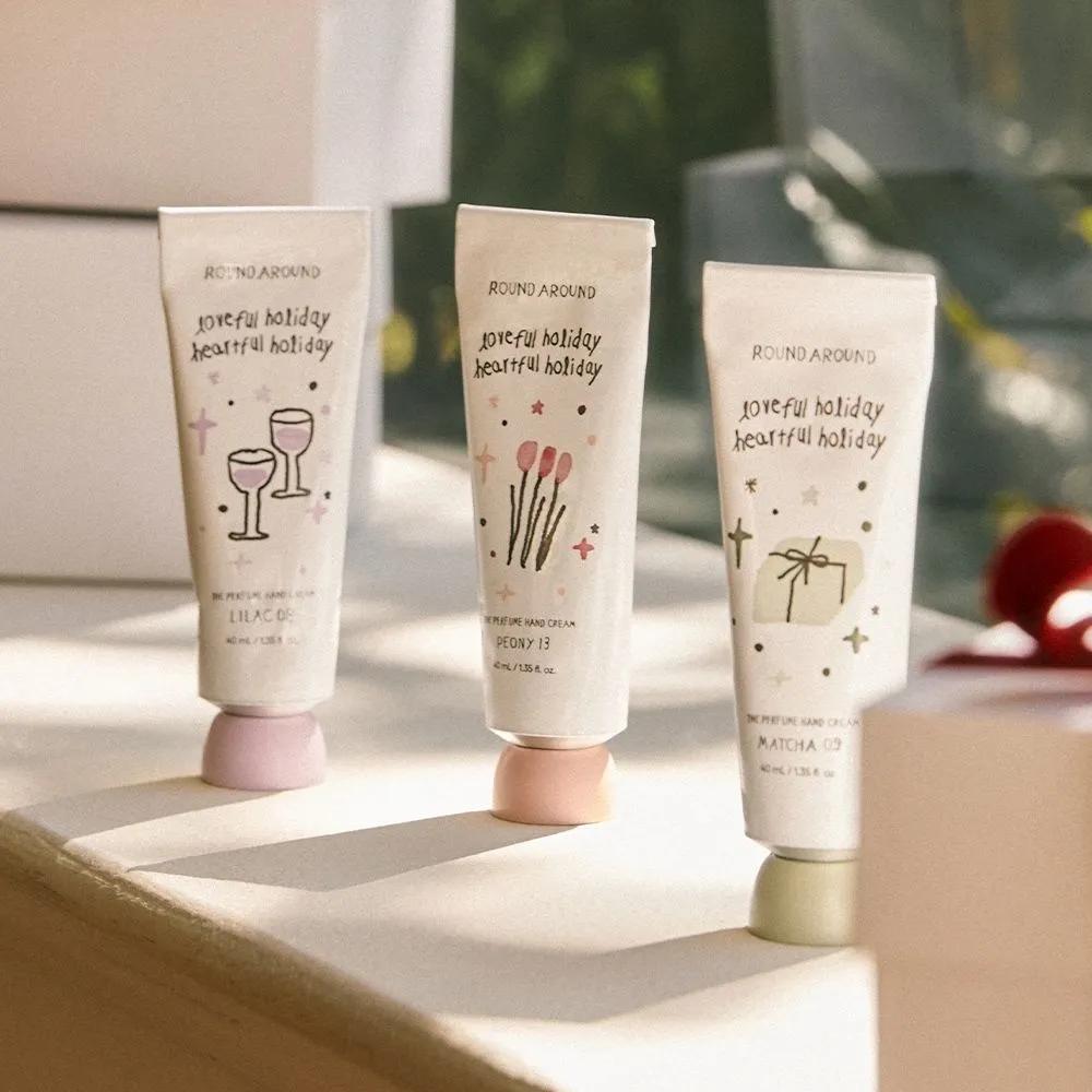 

ROUND A ROUND Scented Hand Cream 50ml White Dazzle