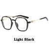 New unisex square polygon glasses for men women pc frame glasses plain glasses Nearsighted Eyewear Glasses -1.0 -2.5 -1.5