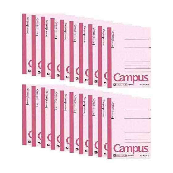 KOKUYO Note Campus Note B7 A-lined 36 sheets 20 books set No-231ANX20