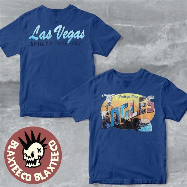 Eagl*es Live At Sphere Las Vegas 2025 2026 Merch Tee Greetings Two Sided Shirt Unisex T-Shirt S