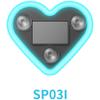Car Window Solar Powered LED Neon Ambient Light Heart Shape with Steady Glow and Flashing Effects for Interior