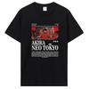 Akira Anime Graphic T-Shirt Japan Vintage Manga T Shirt Women Men Cotton Tee Summer Streetwear Casual Tops Tshirt