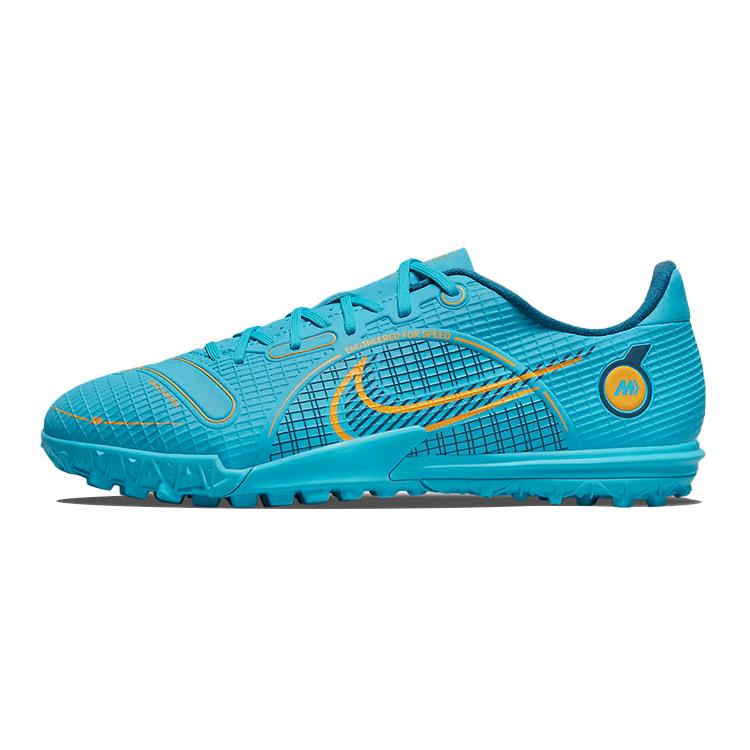 Nike Mercurial Vapor 14 Assassin 14 Academy Tf Slip Resistant Cushioning Abrasion Resistant Low top Kids' Soccer Shoes DJ2863-484