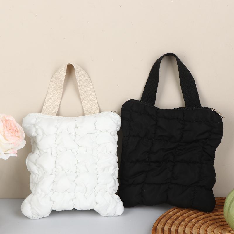 1Pcs Mini Cosmetic Pouch Cloud Waist Pack Lightweight Solid Secure Button Closure With Decorative Coin Purse And Headphone Bag