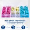 200/510PCS Boxed Waterproof Heat Shrink Butt Wire Connectors Waterproof Insulated Automobile Marine Wire Cable Crimp Terminals