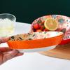 Japanese Cartoon Long-eared Rabbit Ceramic Plate