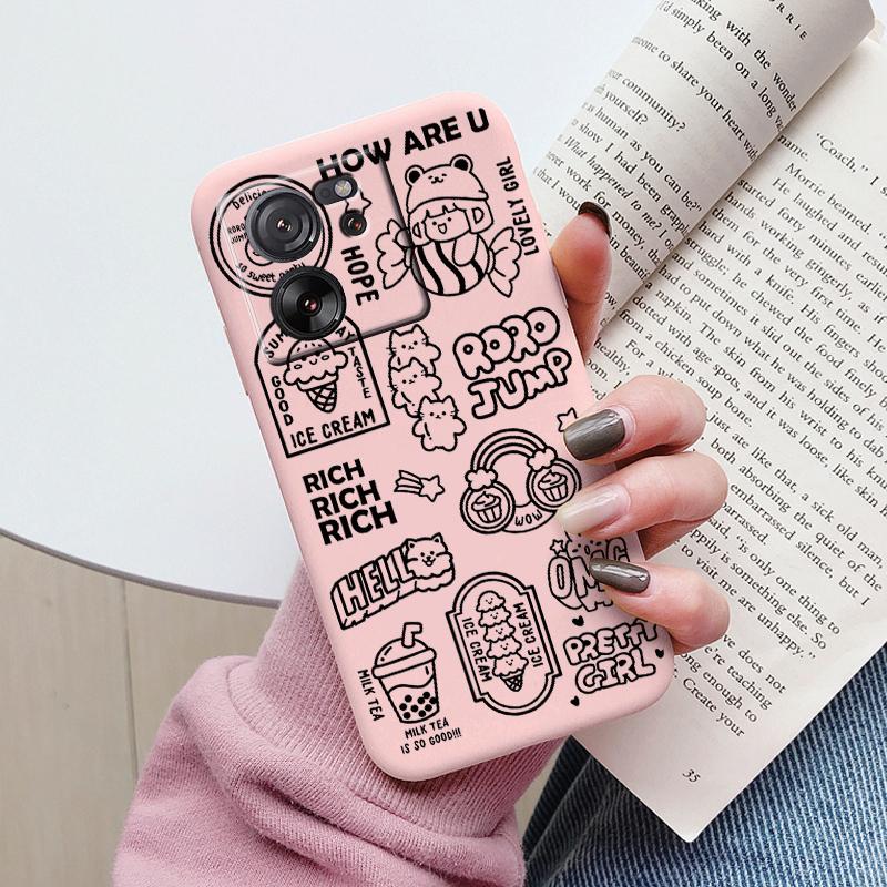 For Xiaomi 13T Pro Case TPU Soft Silicone Coque Flower Pattern Cartoon Painted Phone Cover For Xiaomi 13T Back Protection Capa
