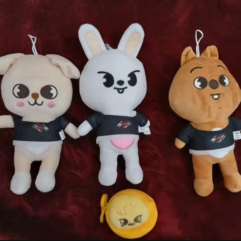 SKZOO Stray KIDS Plush Toys Fans Plush Cartoon Stuffed Animal Plushies Doll Kawaii Companion for Kids Adults Fans Gift
