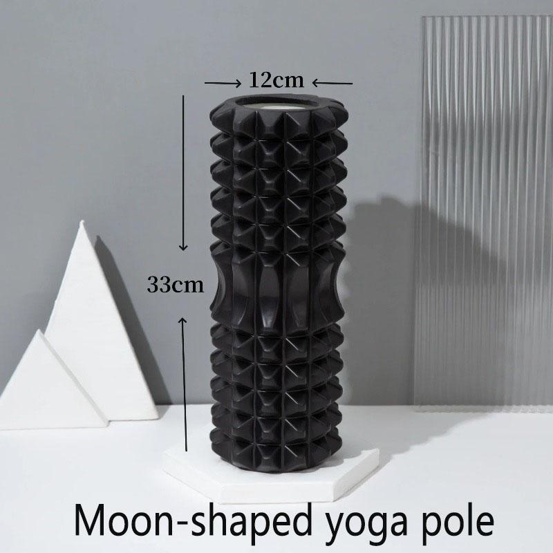 

45/33Cm Yoga Foam Fitness Roller Massage Pilates Equipment Various Styles Muscle Training Massage Roller Home Gym Exercise