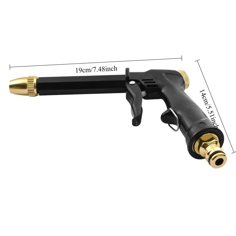 Heavy Duty Pressure Washer Gun Long Handle Ergonomic Grip Adjustable Nozzle for Car Garden Home Cleaning
