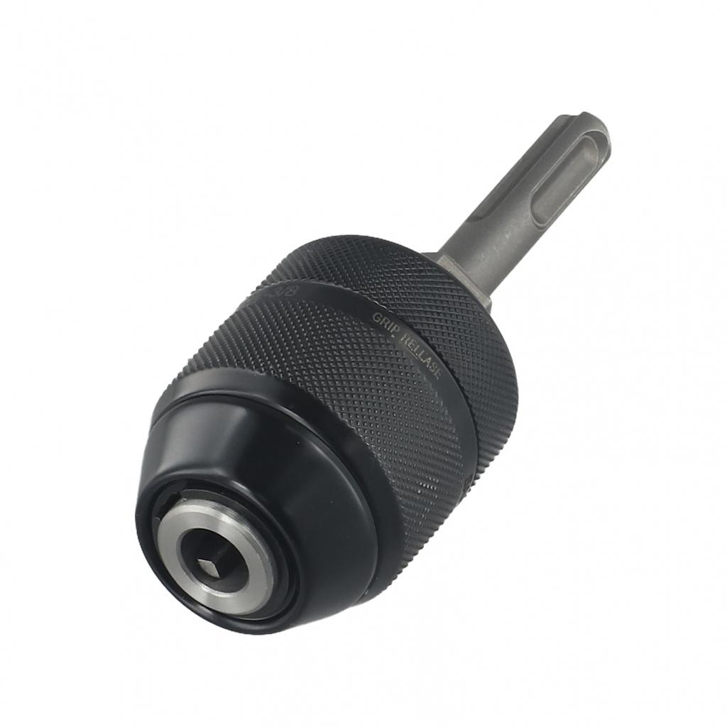 Adapter Drill Chuck 0.8-10 Mm 2Pcs 3/8-24UNF Black