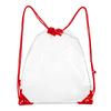 Clear Waterproof PVC Large Capacity Drawstring Bag Adjustable Stadium Travel Beach Storage Backpack Outdoor Supplies