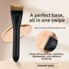 Foundation Pinsel Ultra-Dünn Nicht-Saugend Flacher Kopf Abgewinkelt Halbmond Anfänger Nahtlos Fischschwanz Concealer Flacher Kopf Foundation Flüssig Make-up Pinsel