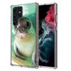 Seal Alert Capa Phone Case For Samsung S26 Ultra S25 Edge Galaxy S23 S21 S20 S24 FE S22 S10 Plus Cover Clear TPU Shell Coque Wit
