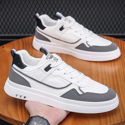 Men's Skateboard Shoes Fashion Comfortable Casual Sneakes Laceup Vulcanized Shoes for Men Outdoor Walking Shoes Tenis Masculino