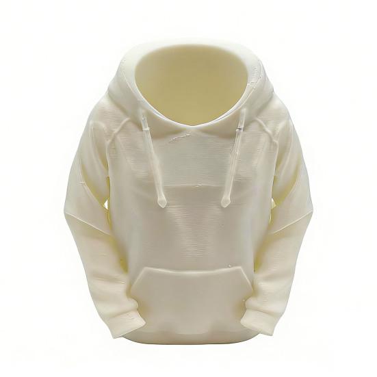 

Креативний підсклянник Унікальний дизайн світшота 3D-друкований настільний органайзер для ручок, олівців, лінійок, ножиць Містке настільне сховище Офісне приладдя білий