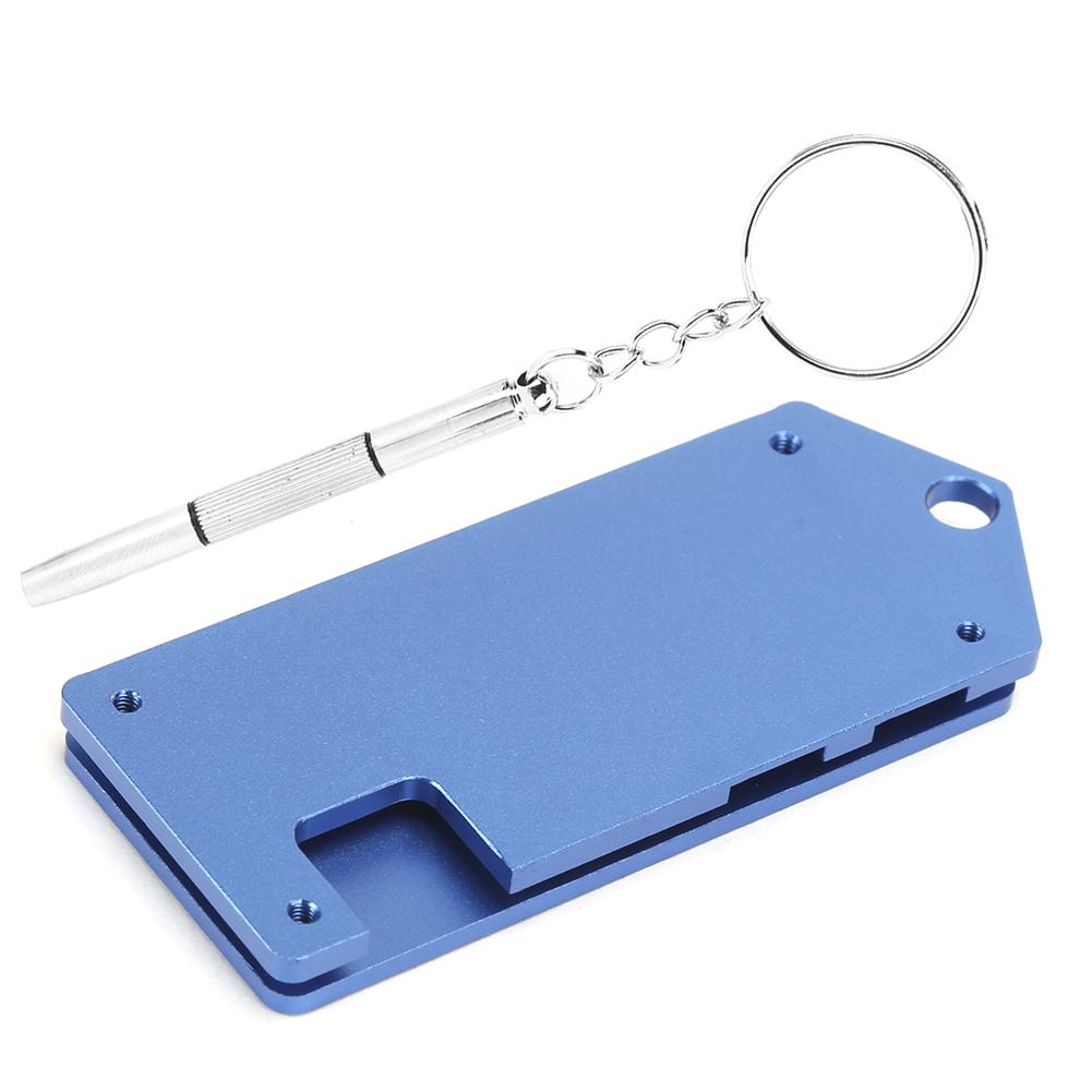 Aluminum Alloy Case for for Raspberry Pi zero w UltraThin DustProof Protective Shell(Blue )