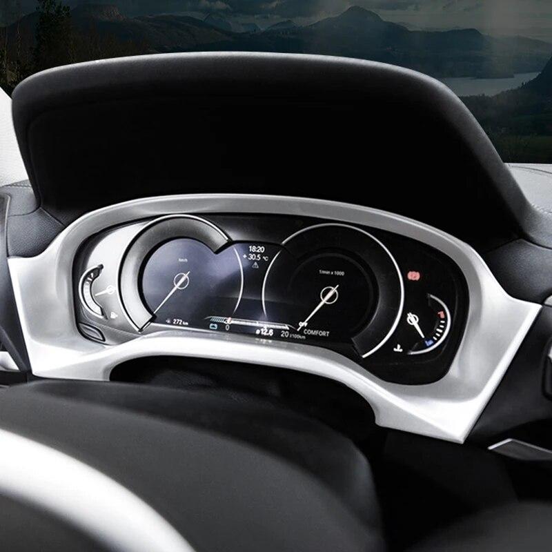 ABS mașină sport interior panou de instrumente cadru decorativ capac bord autocolant accesorii de stil auto pentru BMW X3 G01 2018-21