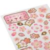 Kawasumi Washi Gold Foil Stickers Sakura and 1 Total of 2 Stickers (1 Romantic) -