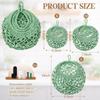 Cotton Rope Fruit Storage Basket Hand Woven Vegetable Storage Basket  Home Storage