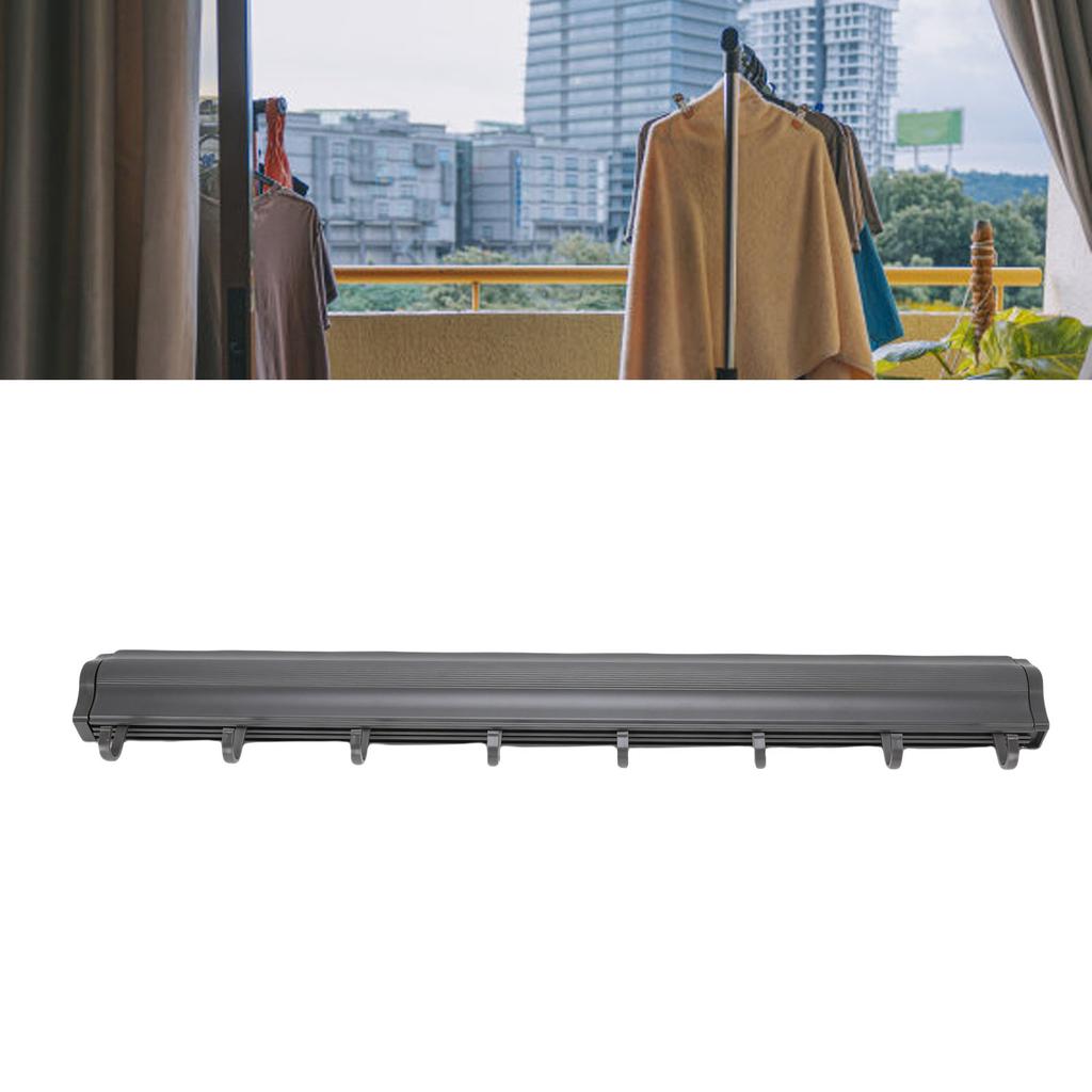Wall Mounted Clothes Drying Rack 23.6 Inch Retractable   Laundry Drying Mesh Net for Laundry Room Bathroom