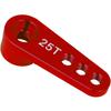 Aluminum Alloy 25T Steering Servo Horn Arm Suitable for RC 1:8:10 Model Car (Blue ( 86NB))