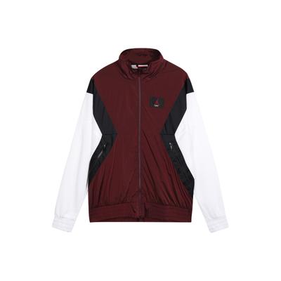 Air Flight Warm-Up Jacket With Logo Men Jackets Brown White AO0556-687