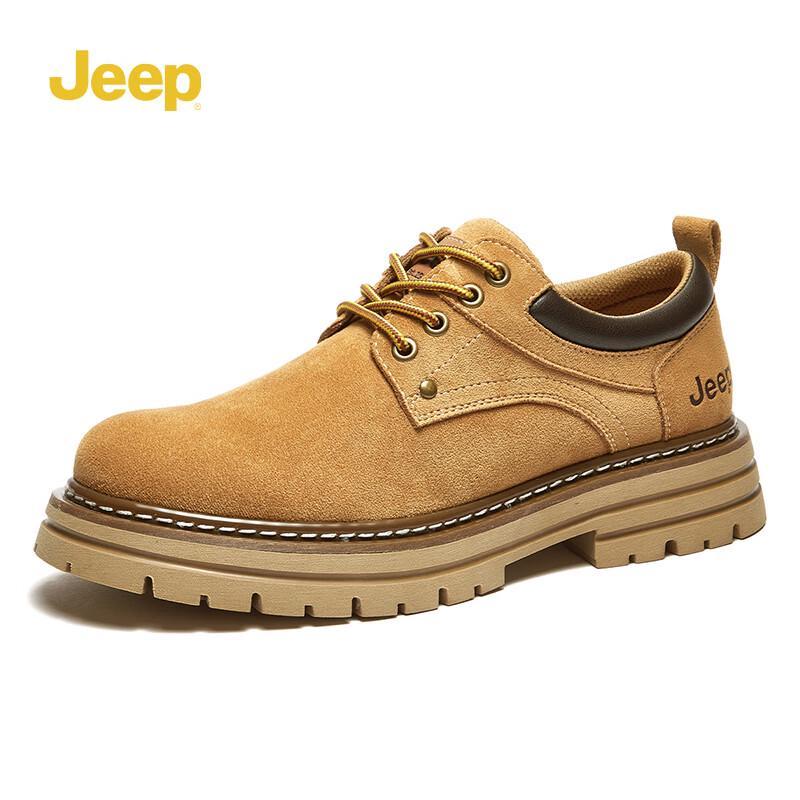 Jeep Men s Martin Style Low-Top Casual Work Boots EU 43