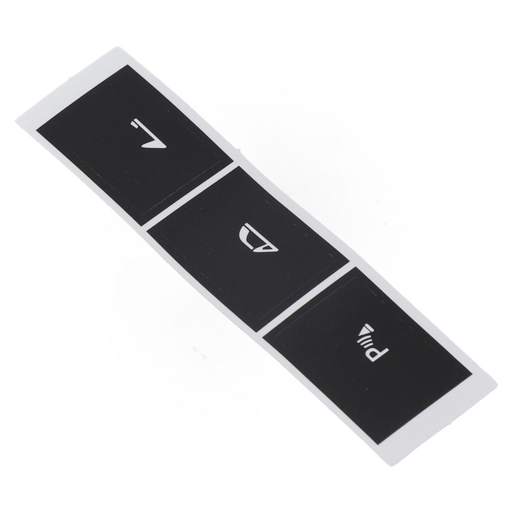 Auto Parts Sticker Black Car Accessories Replacement