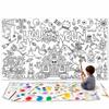 Creative Halloween Graffiti Tablecloth Handmade Large Coloring Posters  Classroom Activities