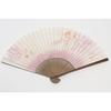 Hasegawa Kyosen Pink Cherry Blossom Pattern Takaraki Chojibori Double-Sided Kyoto Craftsman Handmade Fan Pouch Decorative Box