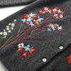 Zhaojun 2025 Autumn/Winter Women's 100% Cashmere Round Neck Thick Knitted Cardigan