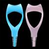 Protect Eyes Crystal Applicator Tool Make Up Brush 3-In-1 Eyelash Comb Template Mascara Shield