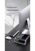 Multifunctional Monitor Riser Stand with USB Extension & Desktop Storage
