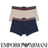Emporio Armani ESSENTIAL MICROFIBER Men's Boxer Briefs, Front Closure, EU Size, Navy, 54047199, Size 68